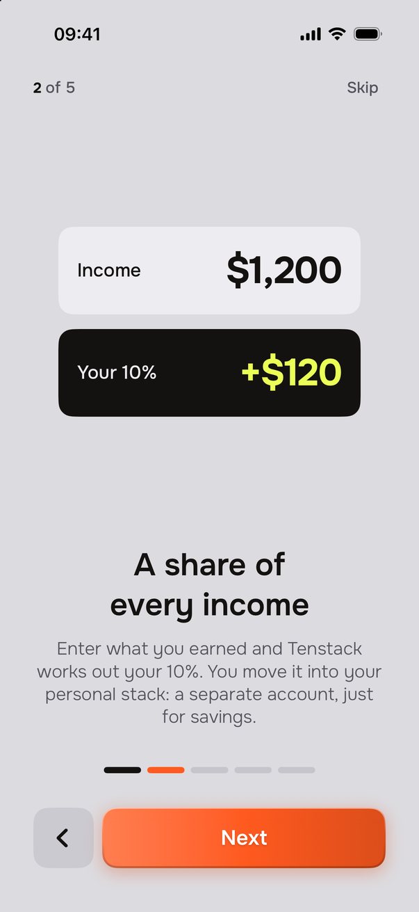 First launch: income $1,200, your 10% is $120.